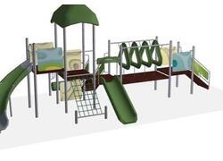 Игровой городок &laquo;Тортуга&raquo; украшает детские площадки