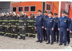 В Ильиногорске Нижегородской области торжественно открыли новое здание пожарной части