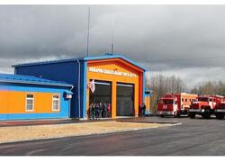 В селе Пурех в Чкаловске торжественно открылась новая пожарная часть