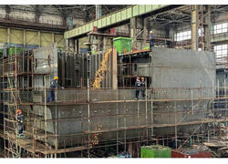 Строительство плавучего дока проекта 24012 на площадках Южного центра судостроения