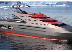 В Петербурге разработали проект арктического круизного лайнера «Кунашир»