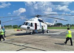 Нарьян-Марский авиаотряд получил новый вертолёт МИ-8МТВ1