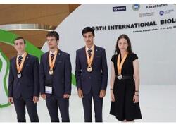 4 медали завоевали российские школьники на Международной биологической олимпиаде