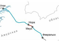 Новый путь открыли на&nbsp;бамовском перегоне Нора&nbsp;&mdash; Меун