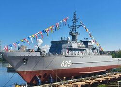 СНСЗ спустил на воду тральщик «Афанасий Иванников» проекта 12700