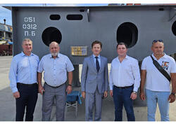 В Находке заложили киль краболовного судна проекта 03141