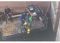 Промышленные водолазы провели обследование подводных элементов Жигулевской ГЭС