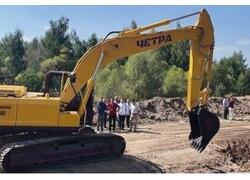 Экскаватор ЧЕТРА Е220-NC покорил строителей Тамбовской области!