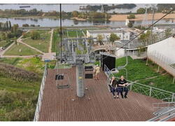 Канатный подъемник заработал в Нижнем Новгороде