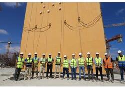 Росатом начал монтаж внутренней защитной оболочки на втором энергоблоке АЭС «Эль-Дабаа»