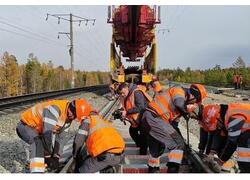 РЖД спустя 40 лет состыковали второй путь &laquo;золотого звена&raquo; БАМа