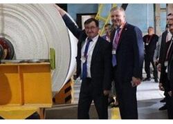 Туринский ЦБЗ запустил новую линию по производству бумаги