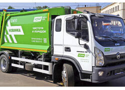 Новый мусоровоз на шасси «Валдай 12» представил «Завод КДМ»
