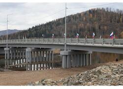 В селе Гусевка Республики Алтай через реку Иша построили современный и безопасный мост