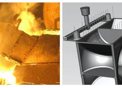 КМЗ разработал новую технологию литья буксирного клюза.