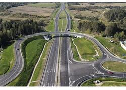 В Вологодской области открыт расширенный до четырех полос участок трассы А-114