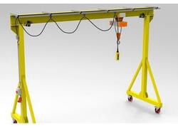 КМЗ разработал кран для работы с гайковертом на атомной электростанции.