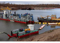 Земснаряд нового проекта Ц490ДМ1 успешно завершил испытания.