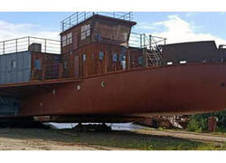 Спущен на&nbsp;воду второй колесный теплоход проекта ТСК.566