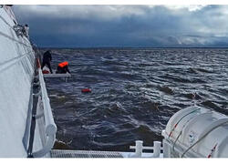 Завершены мореходные испытания судна «Муса Джалиль» проекта 03830