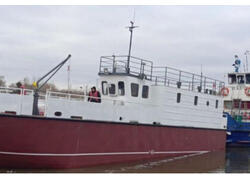 На СЗ «Тюменьсудокомплект» спущено на воду почтовое судно