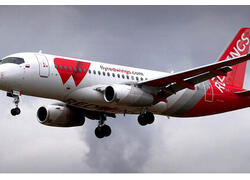 Авиакомпания Red Wings пополнила флот новым самолетом Superjet-100