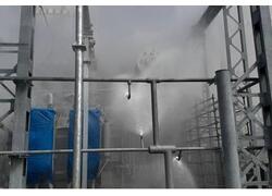 ЭСКМ завершил монтаж и испытания системы водяного пожаротушения для автотрансформаторов АЭС