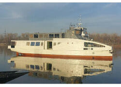 В Самаре спустили на воду пассажирское судно проекта PV20S