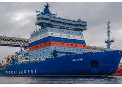 Атомный ледокол «Якутия» проекта 22220 вышел на ходовые испытания