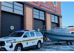 Сотрудники региональных ДЧС Казахстана получили новые катера Марлин 830 WA