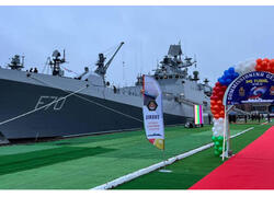 Завод ОСК «Янтарь» передал ВМС Индии фрегат Tushil проекта 11356