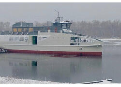 В Самаре спущено на воду третье пассажирское судно проекта PV20S