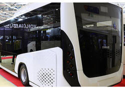 Представлен российский городской автобус СИМАЗ с импортной техникой