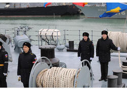 Малый ракетный корабль «Туча» проекта 22800 вошел в состав Черноморского флота