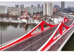 Открыт новый мост через Москву-реку