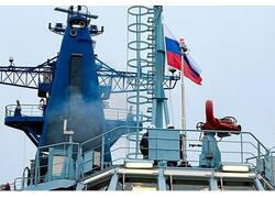 На атомном ледоколе «Якутия» проекта 22220 поднят государственный флаг России