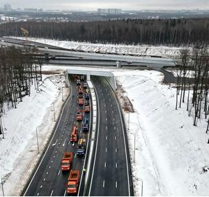 Итоги дорожного строительства в&nbsp;Москве в&nbsp;2024 году