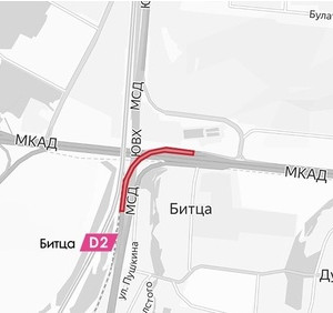На&nbsp;южном участке МСД открыли движение по&nbsp;новой эстакаде