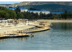 В Кисловодске завершается реконструкция Комсомольского парка и пляжной зоны на Старом озере