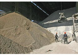 В России выросло производство цемента