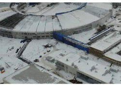 Ход строительства ускорителя СКИФ под Новосибирском