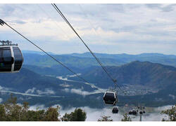 Виброзащитные платформы на канатных дорогах курорта «Манжерок»