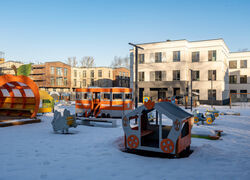 В городе Пушкин (Пушкинский район С-Пб) построен детский сад на 105 мест