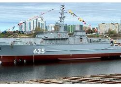 ОСК спустила на воду десятый морской тральщик проекта 12700