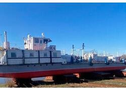 Пермская судоверфь спустила на воду новое судно проекта 354А/294