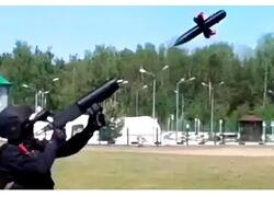 Появились кадры испытаний нового малогабаритного ПЗРК для перехвата дронов