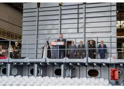 В Калининграде состоялась закладка большого десантного корабля проекта 11711