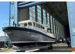 На СЗ «Озерная Верфь» спущен на воду патрульный катер «Орешек» проекта 15M