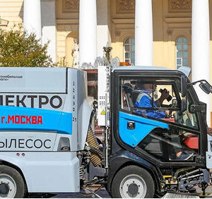 В&nbsp;Москве началось использование электрических подметально-уборочных машин российского производства