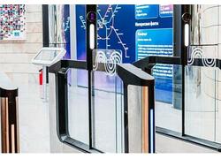 В Москве представили турникеты метро нового поколения
